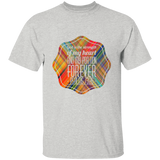 Bible Verse Men 5.3 oz. T-Shirt - "Psalm 73:26" Design 4 - Meditate Healing Christian Store