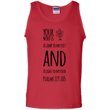 MeditateHealing.com | Bible Verse Men 100% Cotton Tank Top
