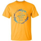 MeditateHealing.com | Bible Verse Men 5.3 oz. T-Shirt