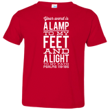 MeditateHealing.com | Bible Verse Toddler Jersey T-Shirt