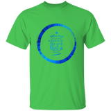 Bible Verse Men 5.3 oz. T-Shirt - "Psalm 61:2" Design 15 - Meditate Healing Christian Store
