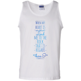 MeditateHealing.com | Bible Verse Men 100% Cotton Tank Top