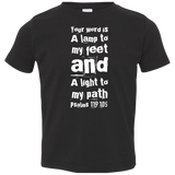 MeditateHealing.com | Bible Verse Toddler Jersey T-Shirt