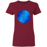 Bible Verses Ladies' 5.3 oz. T-Shirt - "Psalm 61:2" Design 16 - Meditate Healing Christian Store