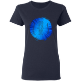 Bible Verses Ladies' 5.3 oz. T-Shirt - "Psalm 61:2" Design 16 - Meditate Healing Christian Store