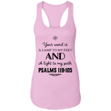 MeditateHealing.com | Bible Verses Ladies Ideal Racerback Tank