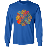 Bible Verse Long Sleeve Ultra Cotton T-Shirt - "Psalm 73:26" Design 4 - Meditate Healing Christian Store