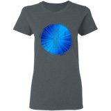 Bible Verses Ladies' 5.3 oz. T-Shirt - "Psalm 61:2" Design 16 - Meditate Healing Christian Store