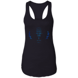 Bible Verses Ladies Ideal Racerback Tank - "Psalm 61:2" Design 10 - Meditate Healing Christian Store
