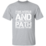 MeditateHealing.com | Bible Verse Men 5.3 oz. T-Shirt