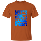 Bible Verse Men 5.3 oz. T-Shirt - "Psalm 61:2" Design 20 - Meditate Healing Christian Store