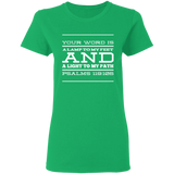 MeditateHealing.com | Bible Verse Ladies' T-Shirt