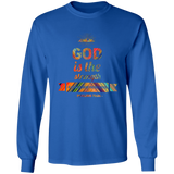 Bible Verse Long Sleeve Ultra Cotton T-Shirt - "Psalm 73:26" Design 2 - Meditate Healing Christian Store