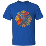 Bible Verse Men 5.3 oz. T-Shirt - "Psalm 73:26" Design 4 - Meditate Healing Christian Store