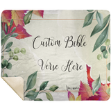 MeditateHealing.com | Bible Verses Premium Sherpa Mink Blanket