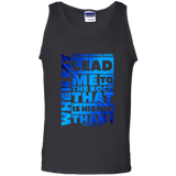 Bible Verse Men 100% Cotton Tank Top - "Psalm 61:2" Design 20 - Meditate Healing Christian Store