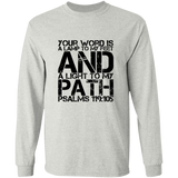 MeditateHealing.com | Bible Verse Long Sleeve Ultra Cotton T-Shirt