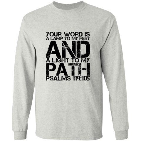 MeditateHealing.com | Bible Verse Long Sleeve Ultra Cotton T-Shirt