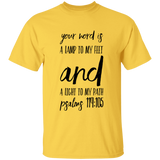 MeditateHealing.com | Bible Verse Men 5.3 oz. T-Shirt