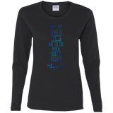 MeditateHealing.com | Bible Verse Ladies' Cotton Long Sleeve T-Shirt
