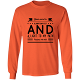 MeditateHealing.com | Bible Verse Long Sleeve Ultra Cotton T-Shirt