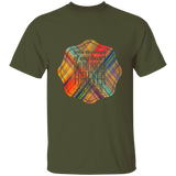 Bible Verse Men 5.3 oz. T-Shirt - "Psalm 73:26" Design 4 - Meditate Healing Christian Store