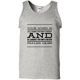 MeditateHealing.com | Bible Verse Men 100% Cotton Tank Top