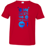 Bible Verse Toddler Jersey T-Shirt - "Psalms 61:2" Design 9 - Meditate Healing Christian Store