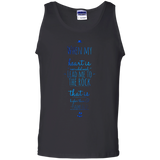 MeditateHealing.com | Bible Verse Men 100% Cotton Tank Top