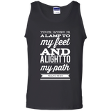 MeditateHealing.com | Bible Verse Men 100% Cotton Tank Top