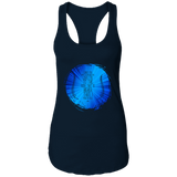 Bible Verses Ladies Ideal Racerback Tank - "Psalm 61:2" Design 16 - Meditate Healing Christian Store