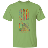 Bible Verse Men 5.3 oz. T-Shirt - "Psalm 73:26" Design 19 - Meditate Healing Christian Store