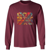 Bible Verse Long Sleeve Ultra Cotton T-Shirt - "Psalm 73:26" Design 3 - Meditate Healing Christian Store