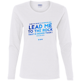 MeditateHealing.com | Bible Verse Ladies' Cotton Long Sleeve T-Shirt