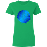 Bible Verses Ladies' 5.3 oz. T-Shirt - "Psalm 61:2" Design 16 - Meditate Healing Christian Store