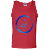 Bible Verse Men 100% Cotton Tank Top - "Psalm 61:2" Design 15 - Meditate Healing Christian Store