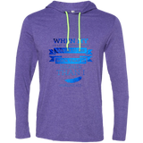 Bible Verse Men Long Sleeve T-Shirt Hoodie - "Psalm 61:2" Design 13 - Meditate Healing Christian Store