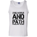MeditateHealing.com | Bible Verse Men 100% Cotton Tank Top