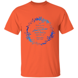 Bible Verse Men 5.3 oz. T-Shirt - "Psalm 61:2" Design 19 - Meditate Healing Christian Store