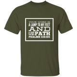MeditateHealing.com | Bible Verse Men 5.3 oz. T-Shirt
