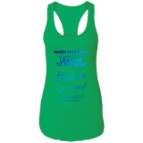 MeditateHealing.com | Bible Verses Ladies Ideal Racerback Tank
