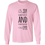 MeditateHealing.com | Bible Verse Long Sleeve Ultra Cotton T-Shirt