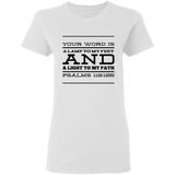 MeditateHealing.com | Bible Verse Ladies' T-Shirt