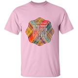 Bible Verse Men 5.3 oz. T-Shirt - "Psalm 73:26" Design 4 - Meditate Healing Christian Store