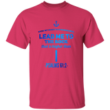 Bible Verse Men 5.3 oz. T-Shirt - "Psalm 61:2" Design 1 - Meditate Healing Christian Store