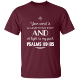 MeditateHealing.com | Bible Verse Men 5.3 oz. T-Shirt