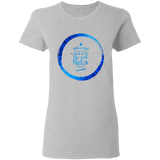 Bible Verses Ladies' 5.3 oz. T-Shirt - "Psalm 61:2" Design 15 - Meditate Healing Christian Store