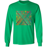 Bible Verse Long Sleeve Ultra Cotton T-Shirt - "Psalm 73:26" Design 5 - Meditate Healing Christian Store