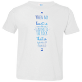Bible Verse Toddler Jersey T-Shirt - "Psalms 61:2" Design 3 - Meditate Healing Christian Store