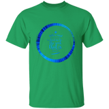 Bible Verse Men 5.3 oz. T-Shirt - "Psalm 61:2" Design 15 - Meditate Healing Christian Store